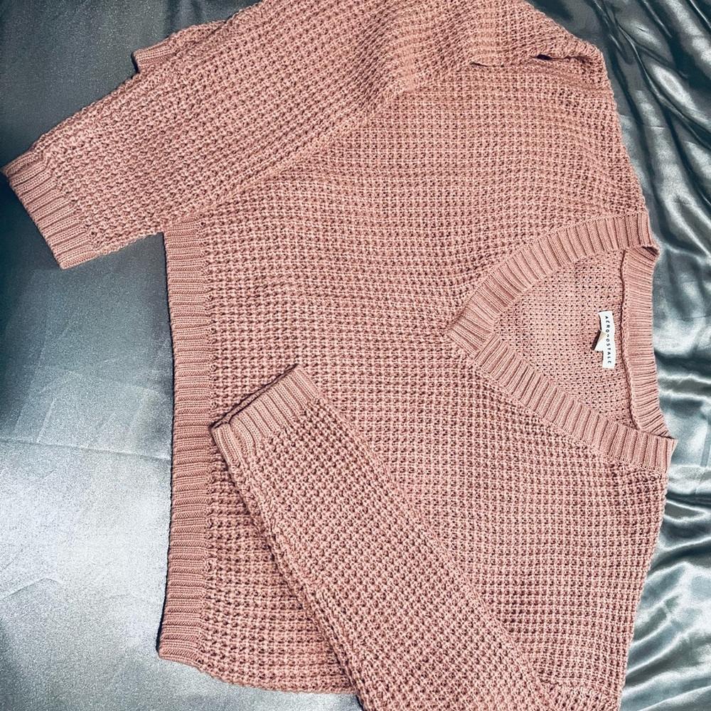 Women Crop Knit Sweater